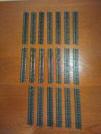 Trix Express 4304 - Rechte rails 183,5mm (20x), Gebruikt, Gelijkstroom, Trix, Rails
