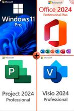Microsoft Office Visio Project Windows 11, op USB Stick., Verzenden, Nieuw, Word, Windows