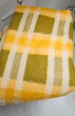 Vintage retro wollen deken geruit ruiten, Ophalen of Verzenden