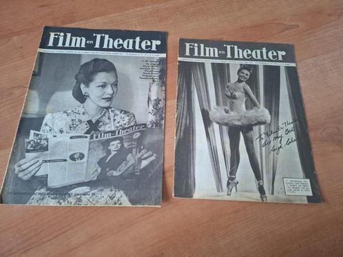 2 keer tijdschrift Film en Theater 1947 1948 Lou Bandy, Verzamelen, Tijdschriften, Kranten en Knipsels, Tijdschrift, Nederland