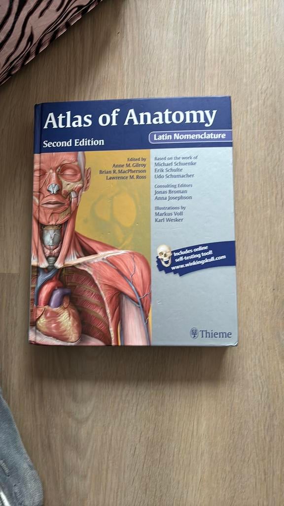 Atlas of anatomy, Ophalen of Verzenden, Beta, Zo goed als nieuw, WO