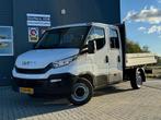 Iveco Daily 35S12D 2.3 345 Pick-up Dubbel Cabine | Trekhaak, Auto's, Bestelauto's, Gebruikt, Euro 6, Iveco, Wit