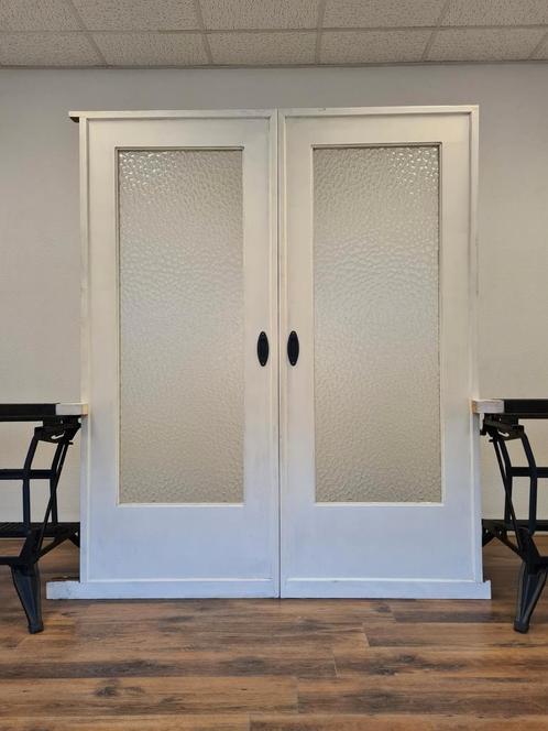 oude originele jaren 50 en suite SCHUIFDEUREN ensuite deuren, Doe-het-zelf en Verbouw, Deuren en Horren, Gebruikt, Binnendeur