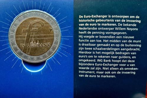 Euro-exchanger, Postzegels en Munten, Penningen en Medailles, Overige materialen, Nederland, Verzenden