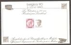 Belgie souvenir blok Belgica 90, Verzenden, Postfris