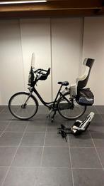 Gazelle Bloom moederfiets zeer compleet, Ophalen, 2 zitjes, Gebruikt, Dubbele standaard