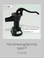 Handzwengelpomp type P, Ophalen of Verzenden, Nieuw, Elektrisch, Overige typen