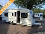 Fendt Tendenza 560 SFDW Luifel,Queensbed!, Caravans en Kamperen, Caravans, Rondzit, Bedrijf, Overige typen, 1250 - 1500 kg