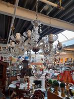 Adv 45 antieke kristallen kroon luchter, Huis en Inrichting, Lampen | Kroonluchters, Ophalen of Verzenden, Zo goed als nieuw