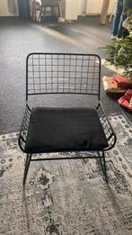 Industriele stoel, Huis en Inrichting, Stoelen, Ophalen, Zo goed als nieuw, Zwart, Eén