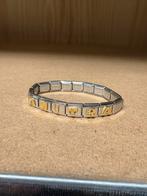 Nomination prachtige zgan armband met verschillende bedels, Overige materialen, Ophalen of Verzenden, Zo goed als nieuw, Met bedels of kralen