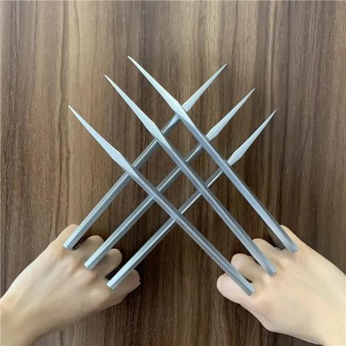 Wolverine CLAWS /Messen 25 cm cosplay (= een SET dus!) LARP, Hobby en Vrije tijd, Kostuums, Theaterbenodigdheden en LARP, Nieuw