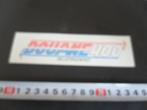 sticker DOUANE 400 Belastingdienst, Ophalen, Zo goed als nieuw, Bedrijf of Vereniging
