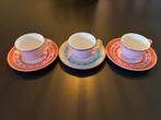 Pip Studio Espresso Kop en Schotel Set (3 stuks), Gebruikt, Ophalen of Verzenden, Overige stijlen, Kop(pen) en/of Schotel(s)