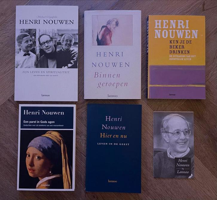 Eén boek over en vier boeken van Henri Nouwen, Boeken, Godsdienst en Theologie, Zo goed als nieuw, Ophalen of Verzenden