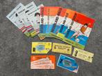 7x oude voetbal programma Nederlands elftal + 4x tickets, Verzenden, Zo goed als nieuw, Feyenoord, Boek of Tijdschrift