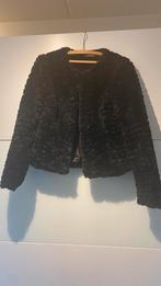 Zwart fluffy jasje Tramontana (nieuw!) maat 38, Ophalen of Verzenden, Nieuw, Maat 38/40 (M), Zwart