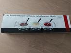 Sauskommetjes voor fondue en bbq met 3 lepels NIEUW, Ophalen of Verzenden, Nieuw, Minder dan 50 cm, Minder dan 5 flessen