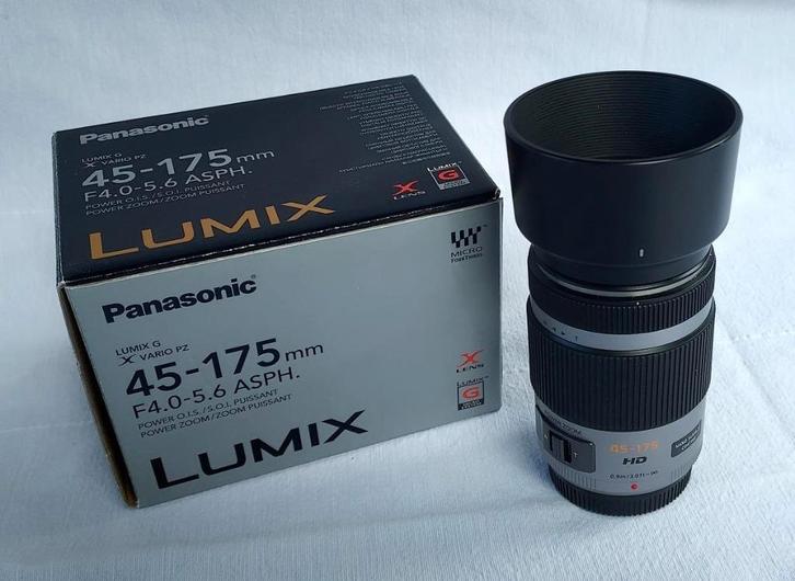 Panasonic Zoom Lens LUMIX GX VARIO PZ 45-175mm, i.z.g.st.z., Audio, Tv en Foto, Fotografie | Fotostudio en Toebehoren, Zo goed als nieuw