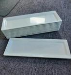 11 x Truyts melamine bord schaal wit , 530x180x29mm  Als nw, Overige materialen, Bord(en), Ophalen of Verzenden, Zo goed als nieuw