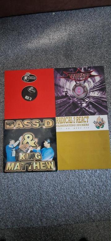 Hardcore vinyl in absolute nieuwstaat (4 stuks) beschikbaar voor biedingen