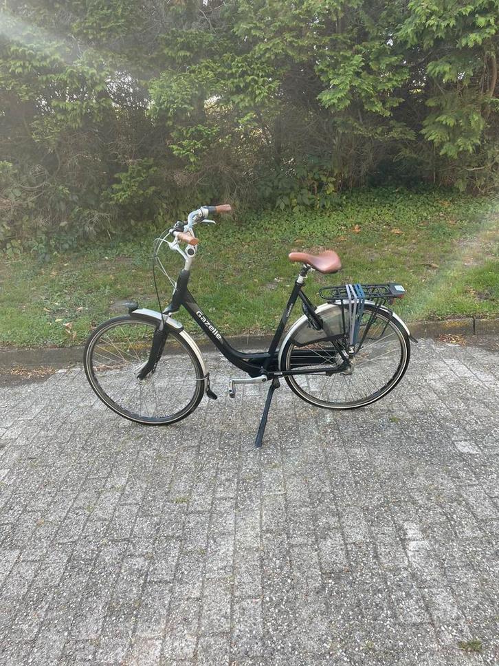 Gazelle orange plus damesfiets 28inch, Fietsen en Brommers, Fietsen | Dames | Damesfietsen, Zo goed als nieuw, Gazelle, (Extra) lage instap