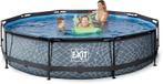 Zwembad 360x 76cm incl. Accessoires, Ophalen, Gebruikt, Minder dan 80 cm, Rond
