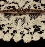 Victoriaanse Rouwbroche, ca. 1855-1875, Zwart, Ophalen of Verzenden, 7 tot 10 cm, Koper