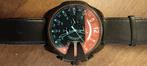 Diesel horloge, Sieraden, Tassen en Uiterlijk, Ophalen of Verzenden, Gebruikt, Leer, Overige merken