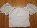 prachtige witte top, maat M/L, Kleding | Dames, Tops, Maat 38/40 (M), Wit, Ophalen of Verzenden, Zo goed als nieuw