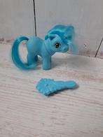 My little pony baby G1 blue ember met bloem borstel, Kinderen en Baby's, Ophalen of Verzenden, Zo goed als nieuw