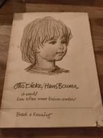 Otto Dicke/Hans Bouma, Boeken, Ophalen of Verzenden, Gelezen, Otto Dicke/Hans Bouma, Nederland
