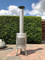 Bierfust tuinkachel rvs buitenhaard terrashaard tuinkhaard, Ophalen, Nieuw