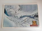 Japanse prent, berglandschap, 1978, Antiek en Kunst, Ophalen of Verzenden