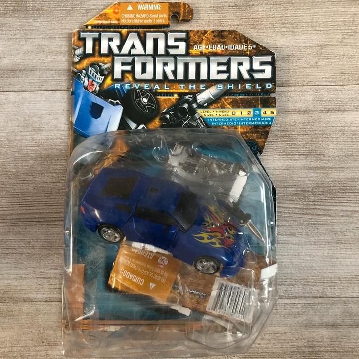 Transformers tracks rts deluxe, Verzamelen, Transformers, Gebruikt, Overige generaties, Autobots, Ophalen of Verzenden