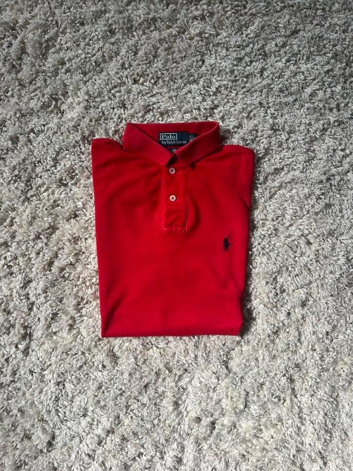 Ralph lauren polo, Kleding | Heren, Polo's, Zo goed als nieuw, Maat 48/50 (M), Rood, Ophalen of Verzenden
