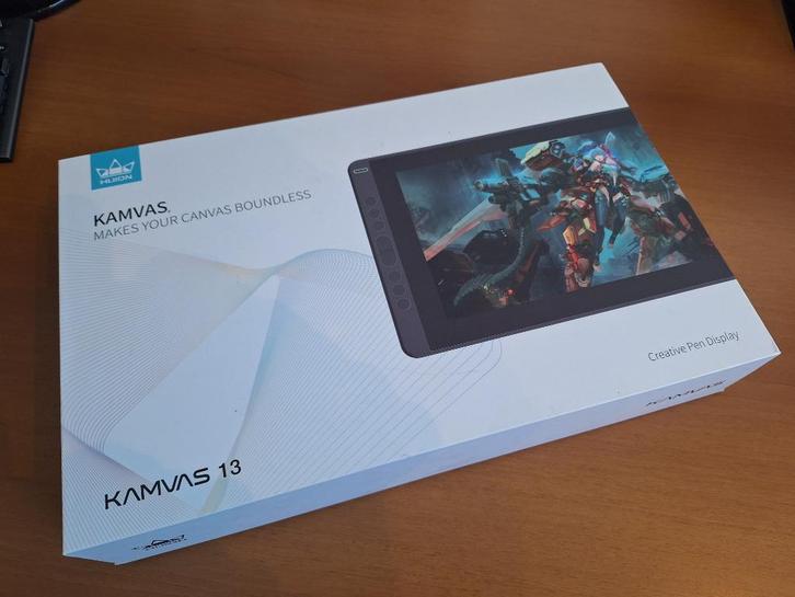 Kamvas 13 Tekentablet - Zo goed als nieuw!, Computers en Software, Tekentablets, Zo goed als nieuw, Bedraad, Ophalen