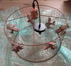 Vliegtuig Hanglamp Kinderkamer Koper, Huis en Inrichting, Lampen | Hanglampen, Ophalen, Zo goed als nieuw, Metaal, Minder dan 50 cm