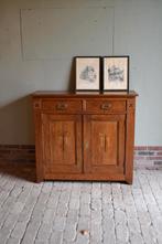 Prachtige antieke eiken Art Deco meidenkast, dressoir