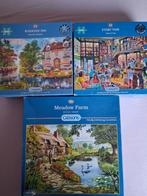 Gibson puzzels, Hobby en Vrije tijd, Denksport en Puzzels, Ophalen of Verzenden, 500 t/m 1500 stukjes, Zo goed als nieuw