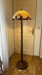 Tiffany vloerlamp, Huis en Inrichting, Lampen | Vloerlampen, Ophalen, Zo goed als nieuw, Glas, 150 tot 200 cm