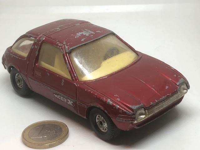 AMC Pacer Donker Rood, Corgi, Hobby en Vrije tijd, Modelauto's | 1:32, Gebruikt, Auto, Corgi, Ophalen of Verzenden