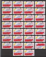 Nederland Automaatstroken 1 - 30 PF 1989, Verzenden, Na 1940, Postfris