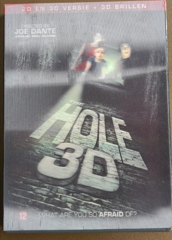 The Hole 3D DVD in 2D en 3D versie exclusief 3D brillen, Cd's en Dvd's, Dvd's | Horror, Zo goed als nieuw, Spoken en Geesten, Vanaf 12 jaar