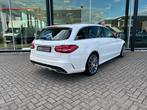 Mercedes-Benz C-Klasse Estate 180 AMG Sport Edition Panorama, Auto's, Automaat, 12 maanden, Achterwielaandrijving, Wit