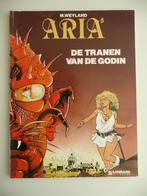 stripboek ARIA 5 -DE TRANEN VAN DE GODIN- Lombard Uitg. 1985, Eén stripboek, Ophalen of Verzenden, Gelezen