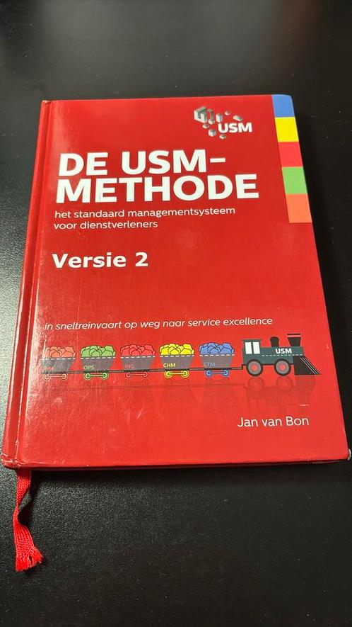 Jan van Bon - De USM-methode - versie 2, Boeken, Wetenschap, Gelezen, Ophalen of Verzenden