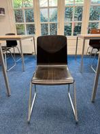 Retro Pagholz Schoolstoel, Huis en Inrichting, Ophalen, Gebruikt, Zwart, Eén