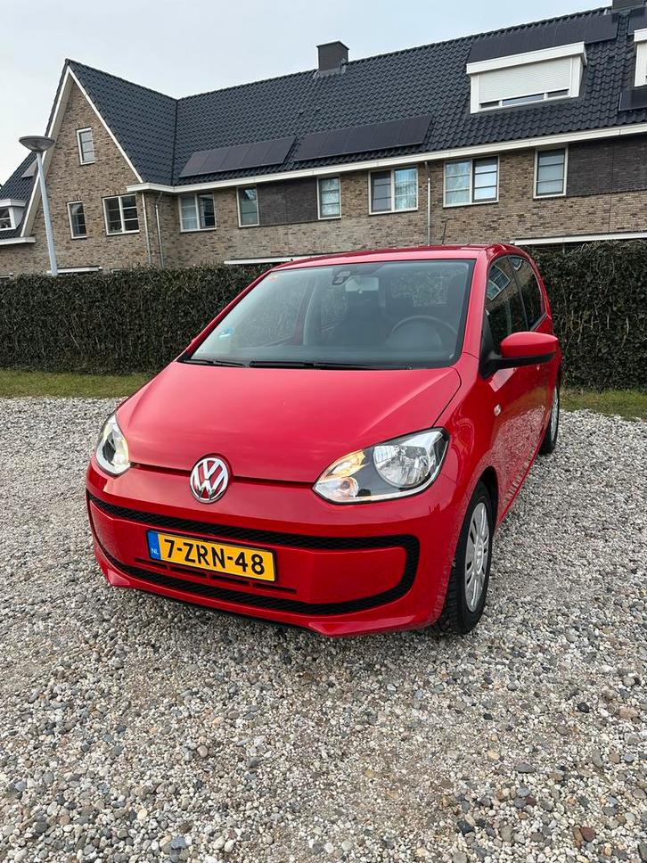 Volkswagen up! 1.0 44KW/60PK 5-DRS 2015 Rood ORIGINEEL NL!, Auto's, Volkswagen, Particulier, up!, ABS, Airbags, Airconditioning