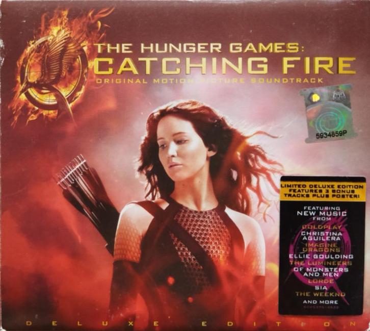 THE HUNGER GAMES CATCHING FIRE CD COLDPLAY + THE NATIONAL, Cd's en Dvd's, Cd's | Filmmuziek en Soundtracks, Zo goed als nieuw